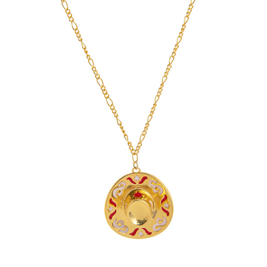 The Cowboy Boots & Hat Necklace