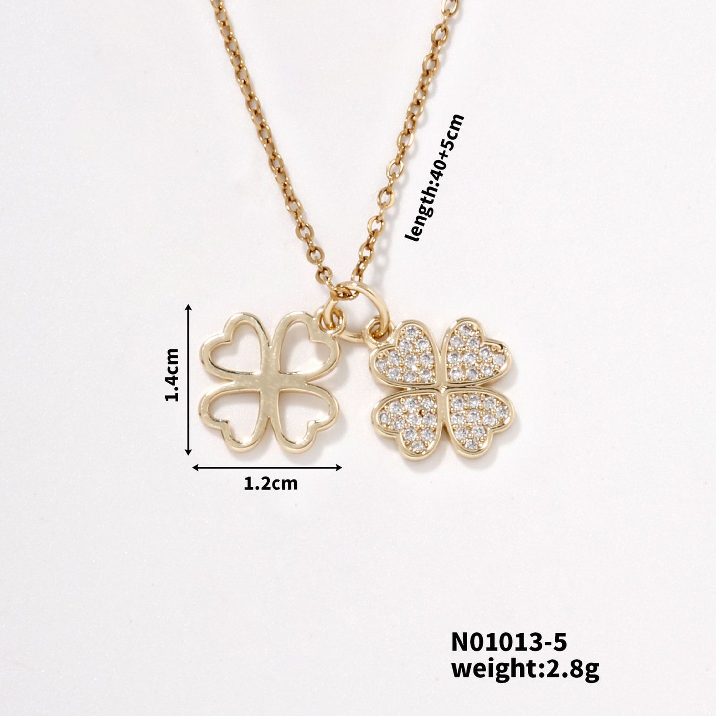 Inlaid Pendant Necklace
