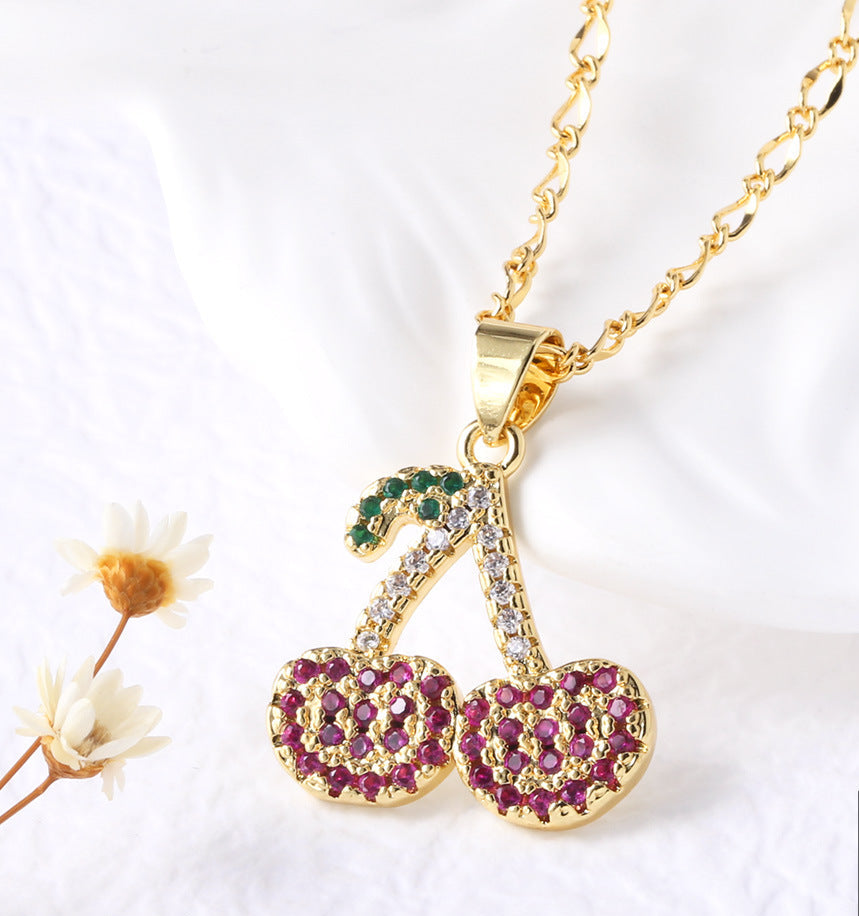 The Summer Fruit Necklace