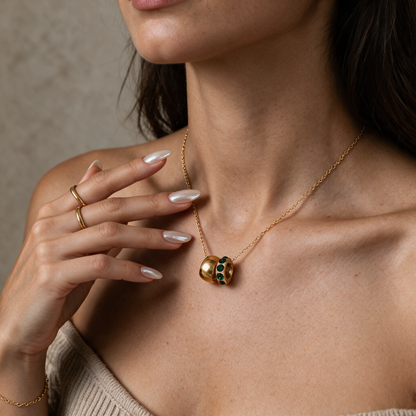 The Linked Birthstone Necklace