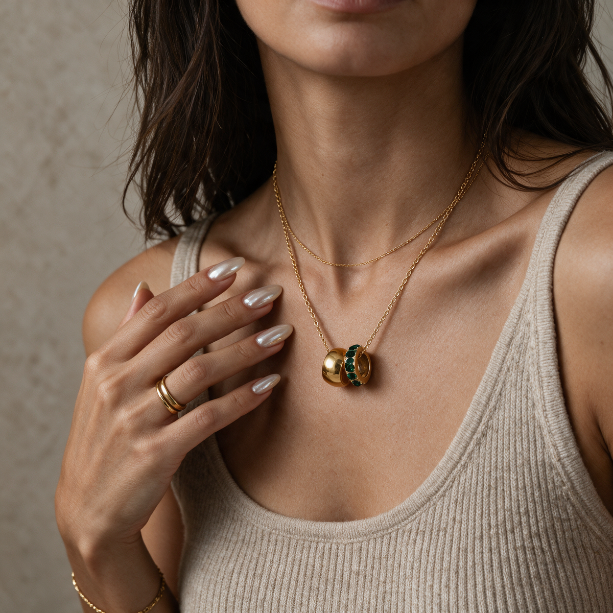 The Linked Birthstone Necklace