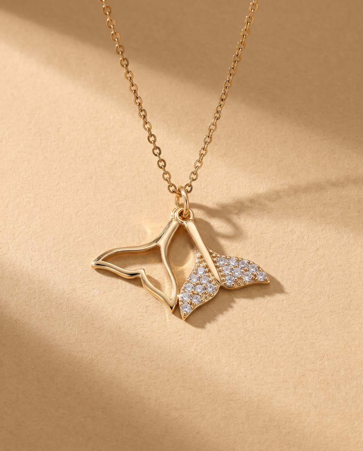 Inlaid Pendant Necklace, view 2 of 5.