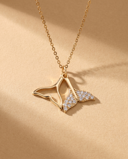 Inlaid Pendant Necklace, view 2 of 5.