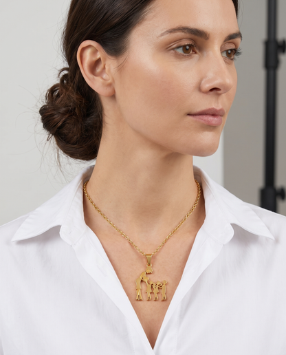 Family Silhouette Necklace