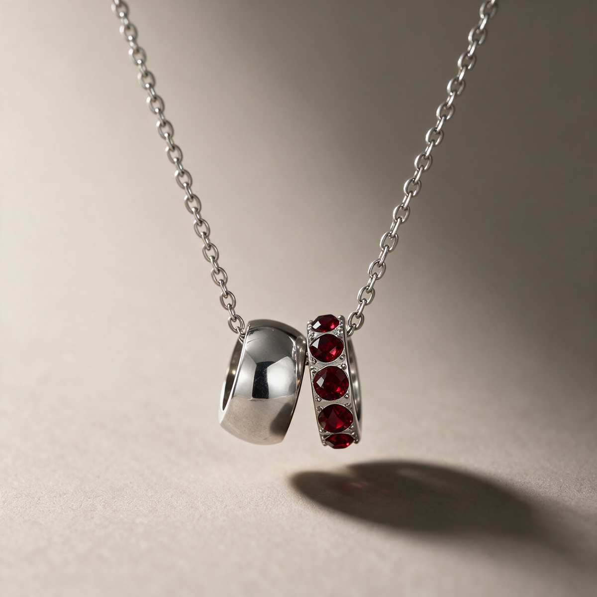 The Linked Birthstone Necklace