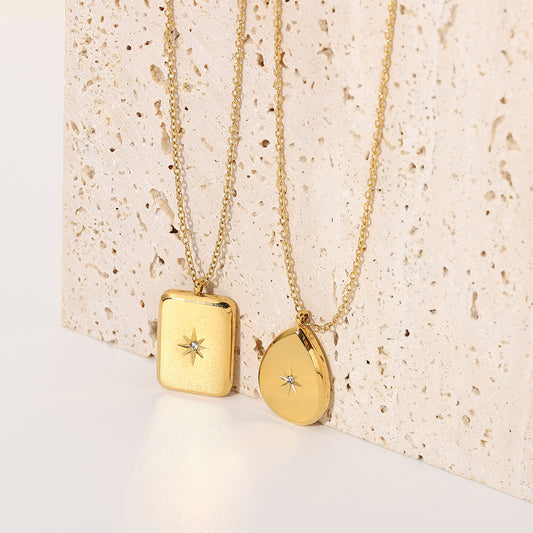 Water Drop Pendant Necklace