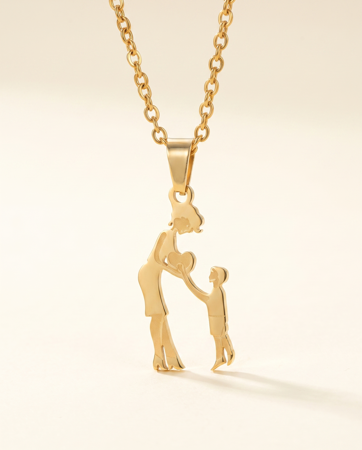 Family Silhouette Necklace, view 5 of 12.