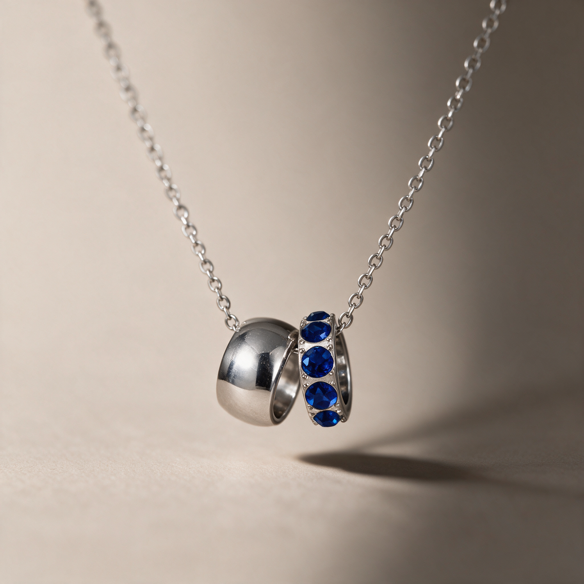 The Linked Birthstone Necklace