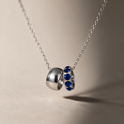 The Linked Birthstone Necklace