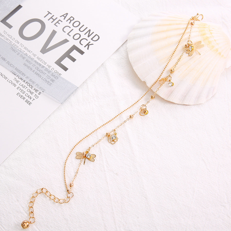 The Dragonfly Anklet