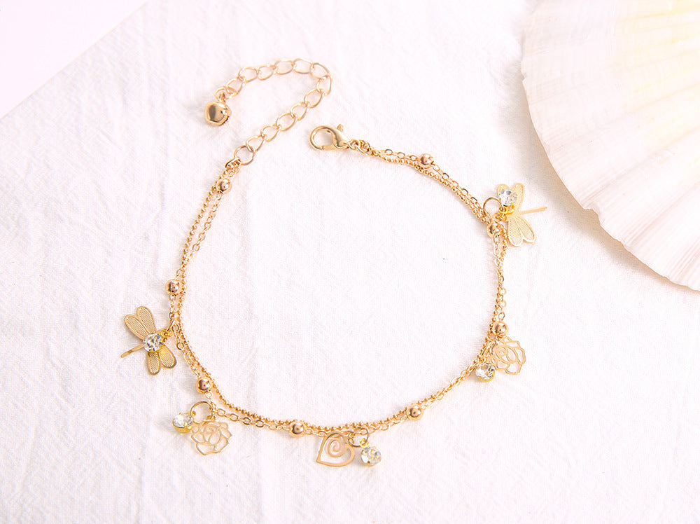 The Dragonfly Anklet