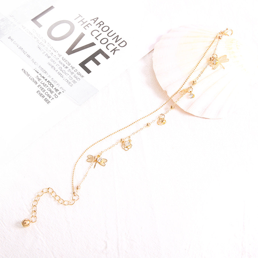 The Dragonfly Anklet