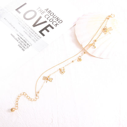 The Dragonfly Anklet