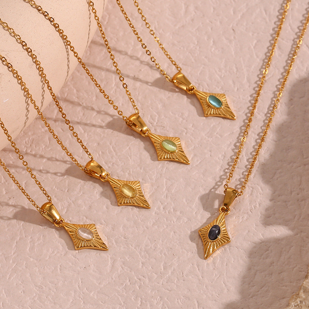 The Prism Heart Necklace