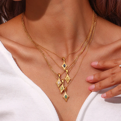The Prism Heart Necklace