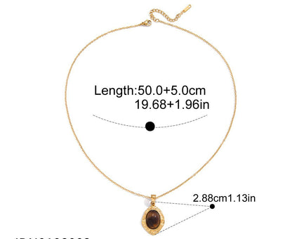 The Gemstone Pendant Necklace