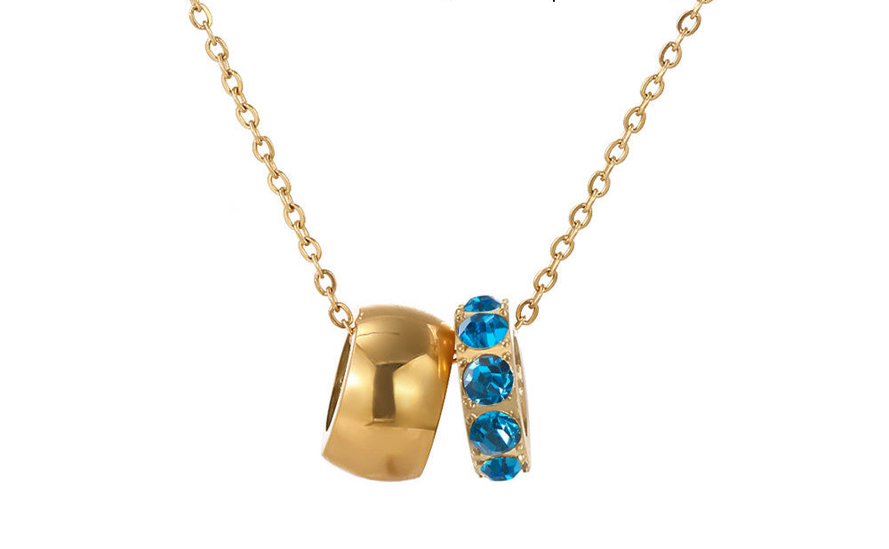 The Linked Birthstone Necklace
