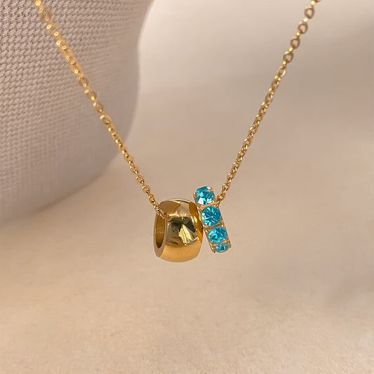 The Linked Birthstone Necklace