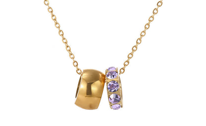 The Linked Birthstone Necklace