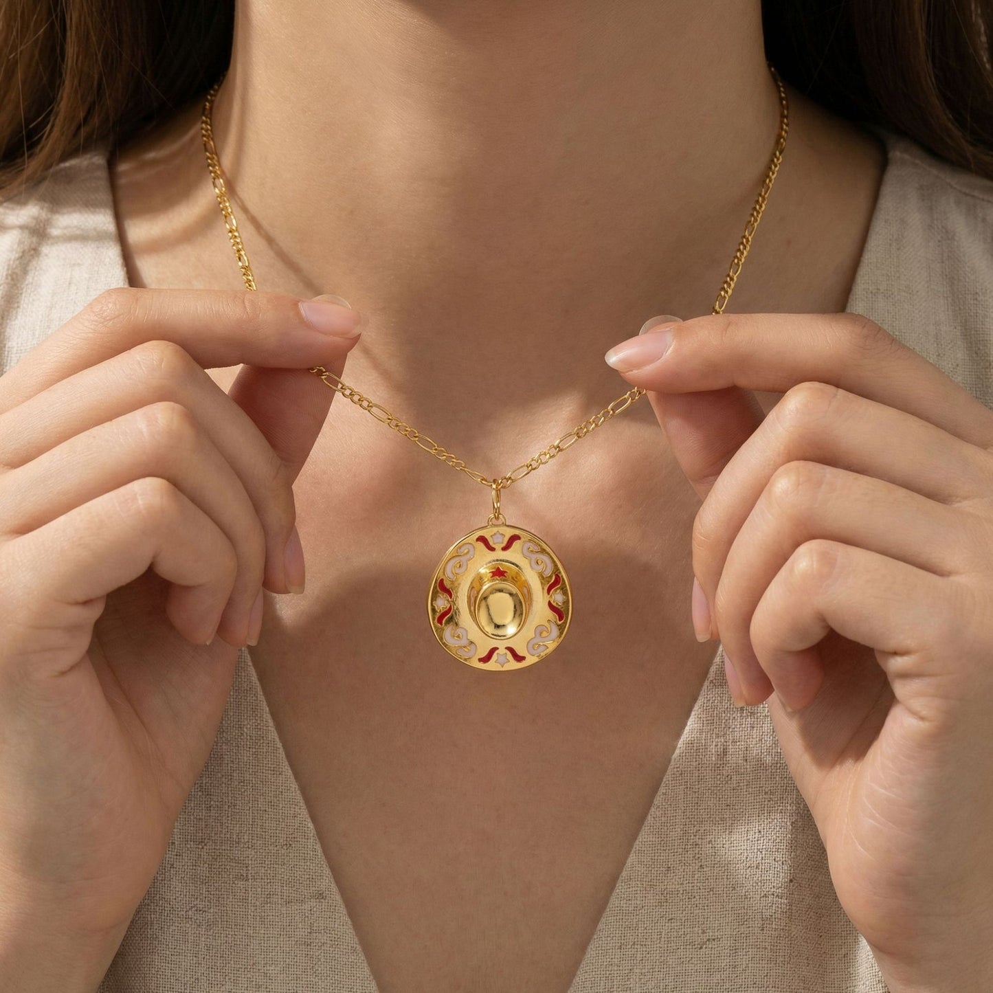 The Cowboy Boots & Hat Necklace
