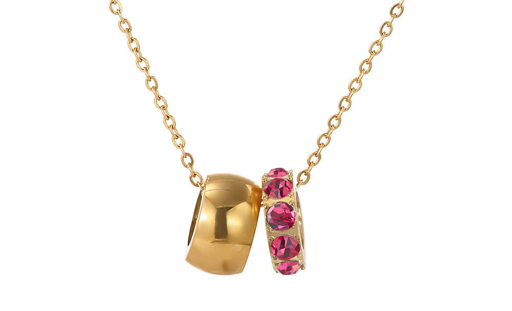 The Linked Birthstone Necklace