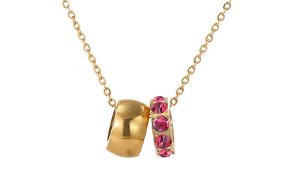 The Linked Birthstone Necklace