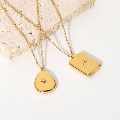 Water Drop Pendant Necklace