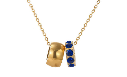 The Linked Birthstone Necklace