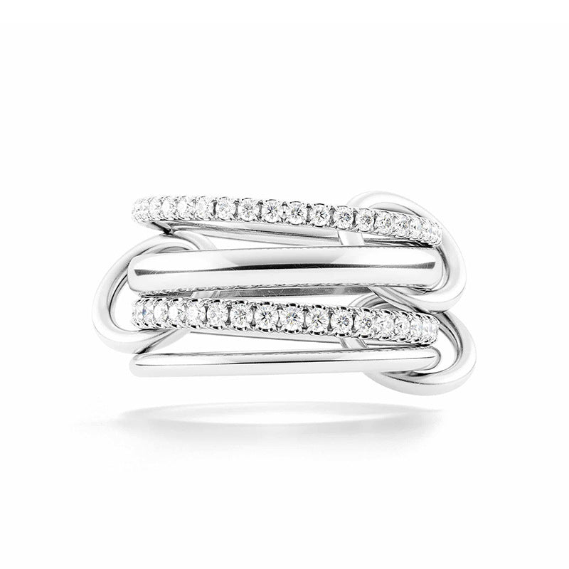 Four Ring Diamond Band