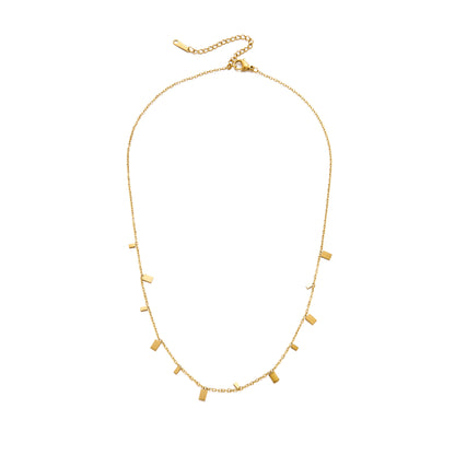 Geometric Pendant Necklace