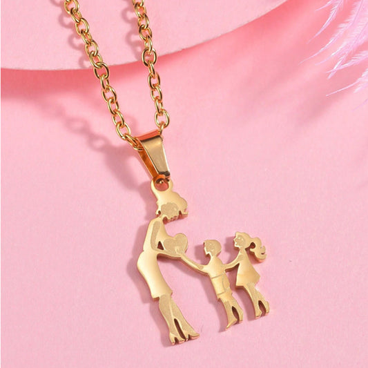 Family Silhouette Necklace