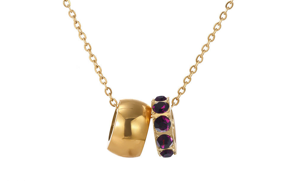 The Linked Birthstone Necklace
