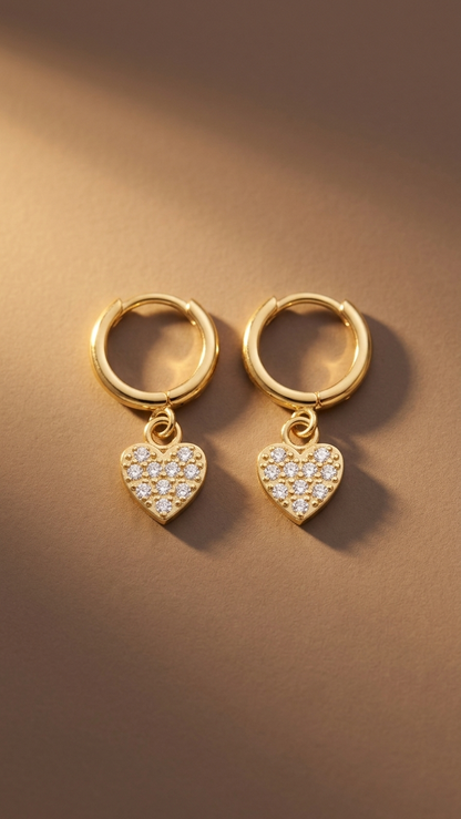 Cross Drop Earrings