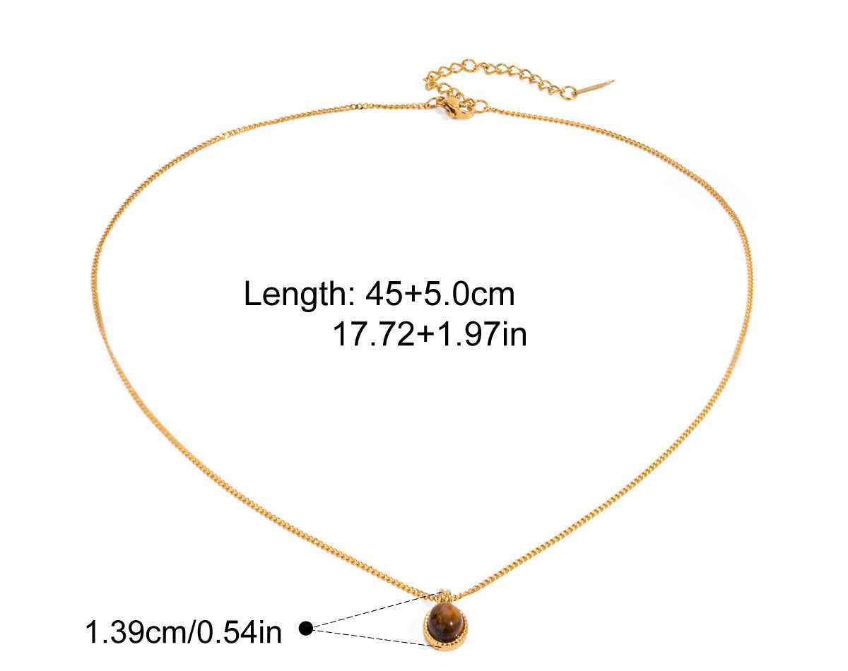 The Gemstone Pendant Necklace