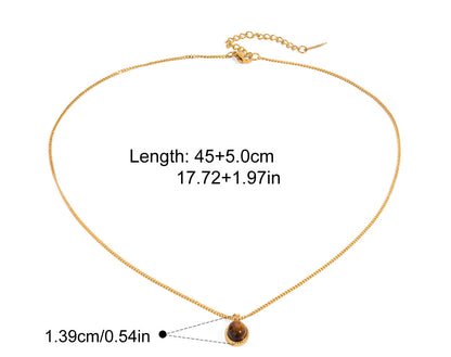The Gemstone Pendant Necklace