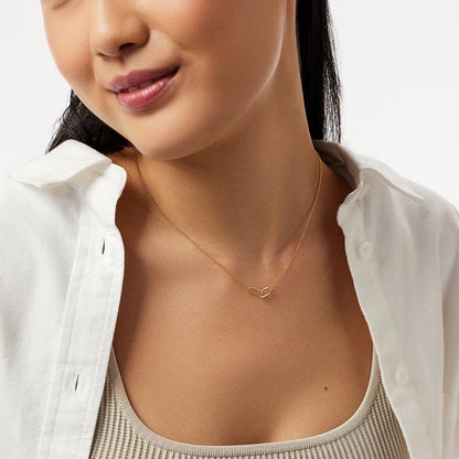 Linked Charm Necklace