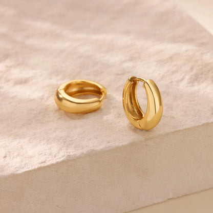 Wide Hoop Earrings