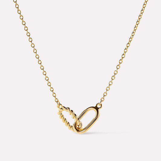 Linked Charm Necklace