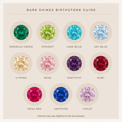 The Linked Birthstone Necklace