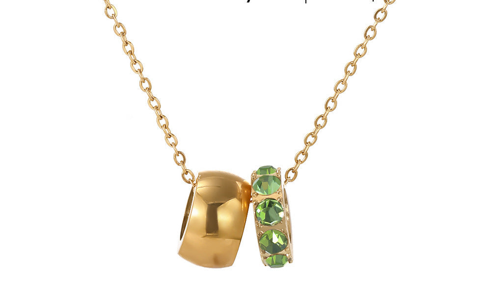 The Linked Birthstone Necklace