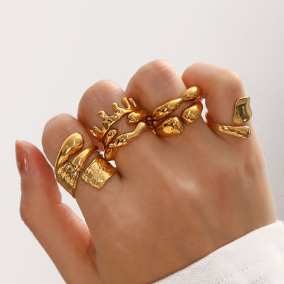 Geometric Line Ring