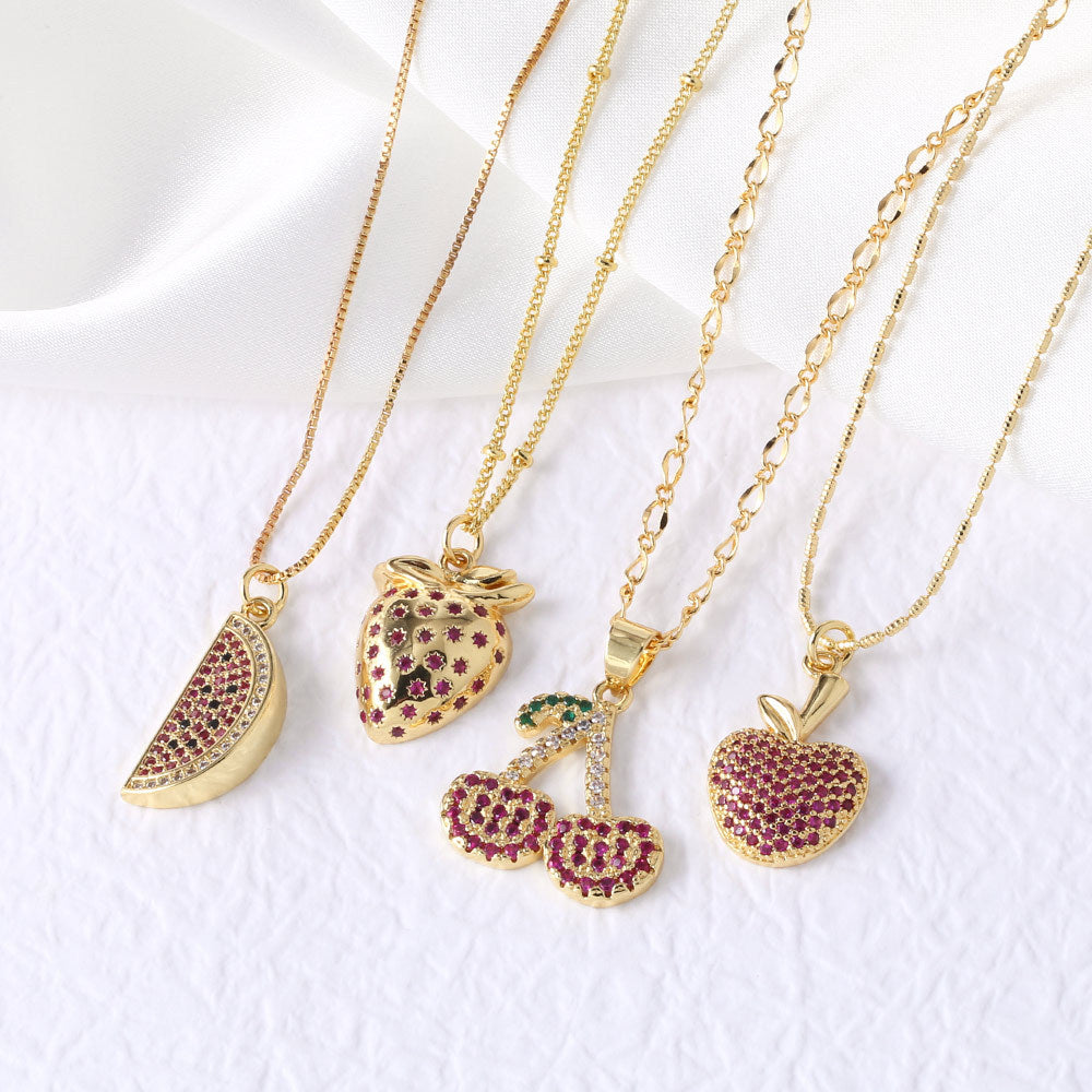 The Summer Fruit Necklace