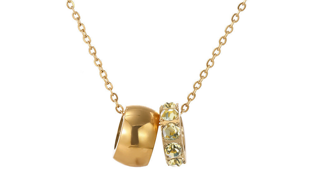 The Linked Birthstone Necklace