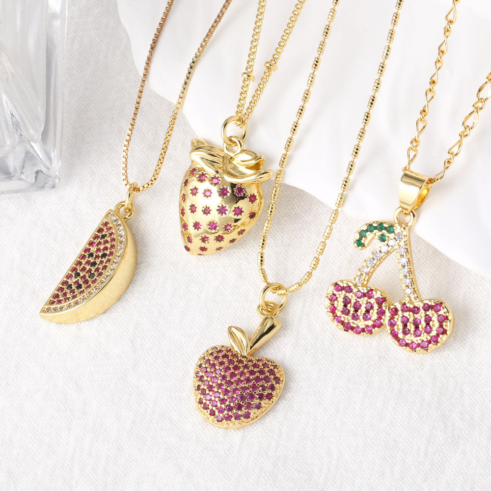 The Summer Fruit Necklace