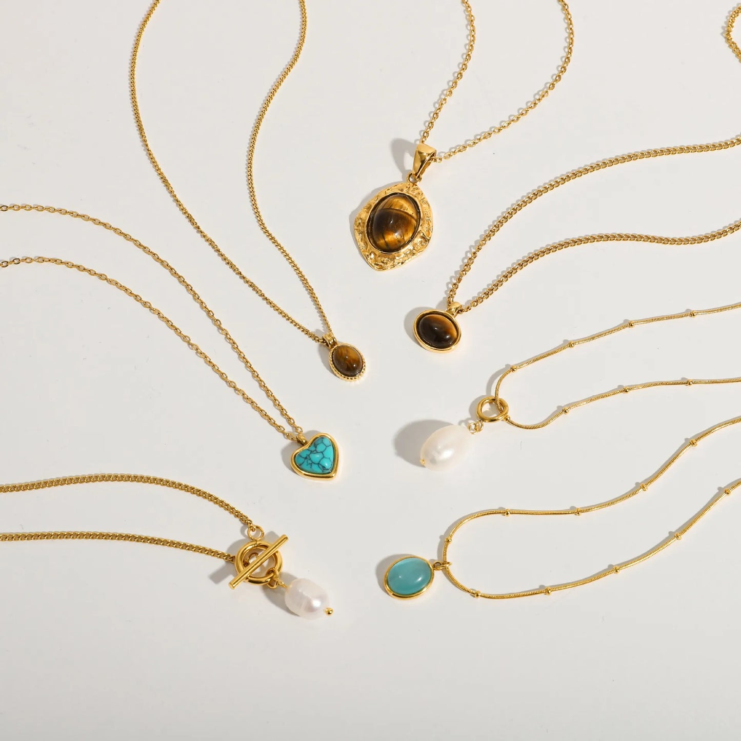 The Gemstone Pendant Necklace