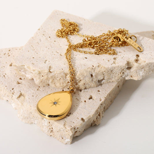 Water Drop Pendant Necklace