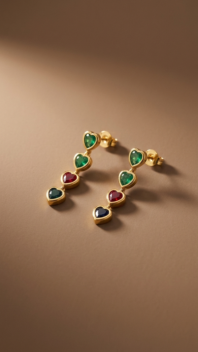 The Heartbeat Earrings
