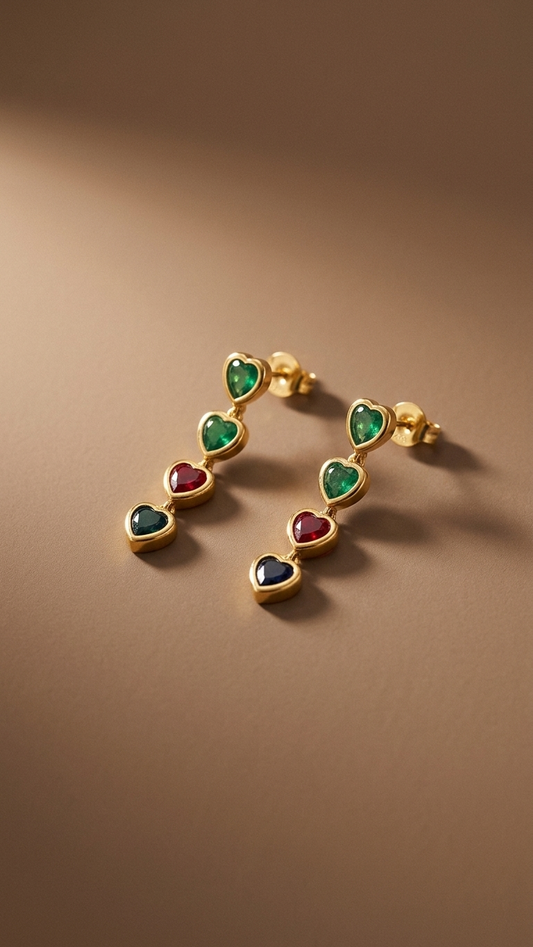 The Heartbeat Earrings