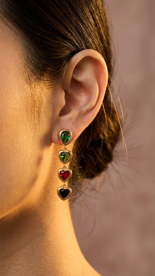 The Heartbeat Earrings