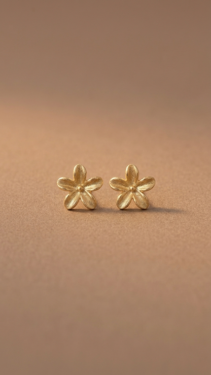 Floral Stud Earrings Set